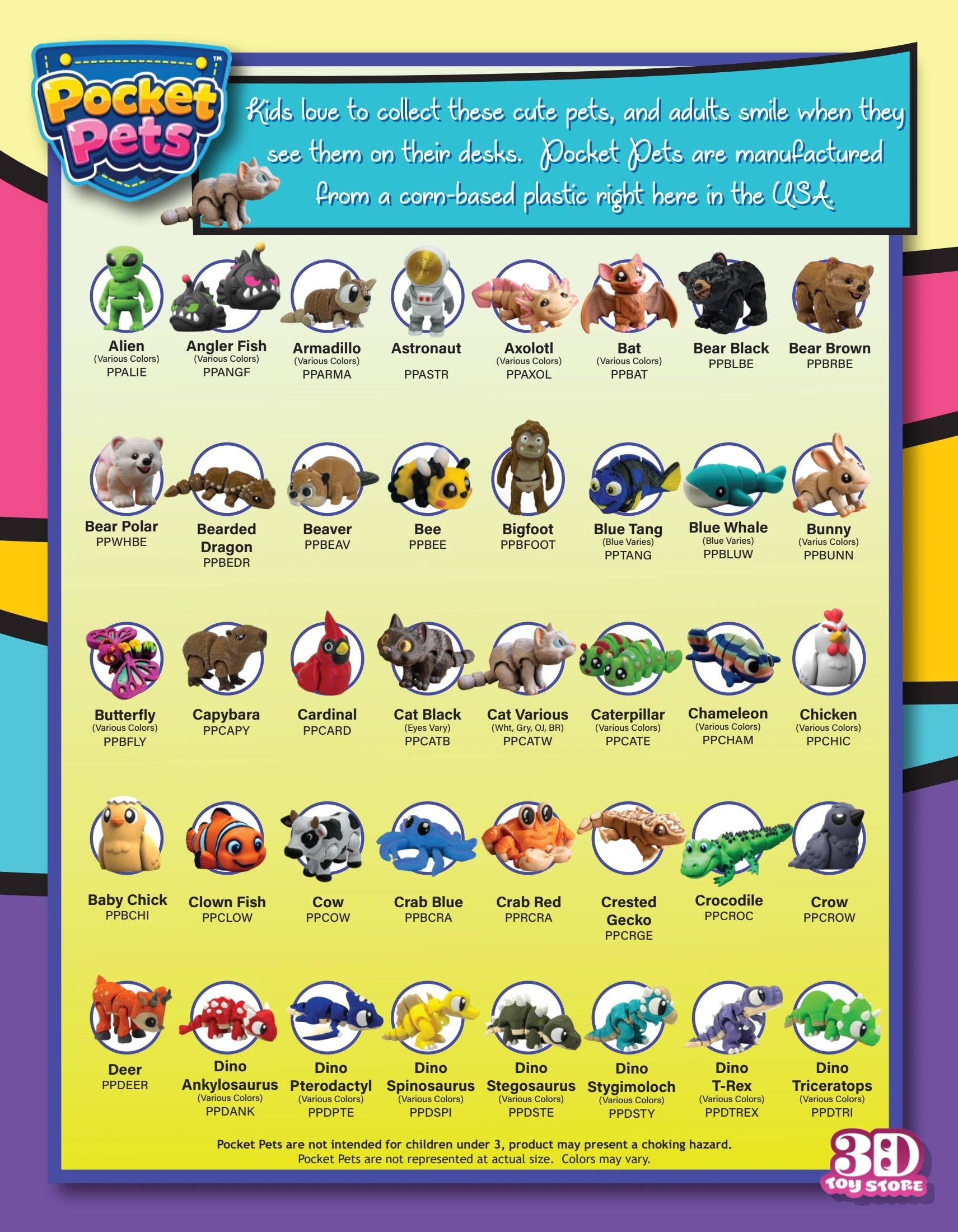 The 3D Toy Store Toys Catalog Weekly Ad January 1 - December 31, 2026