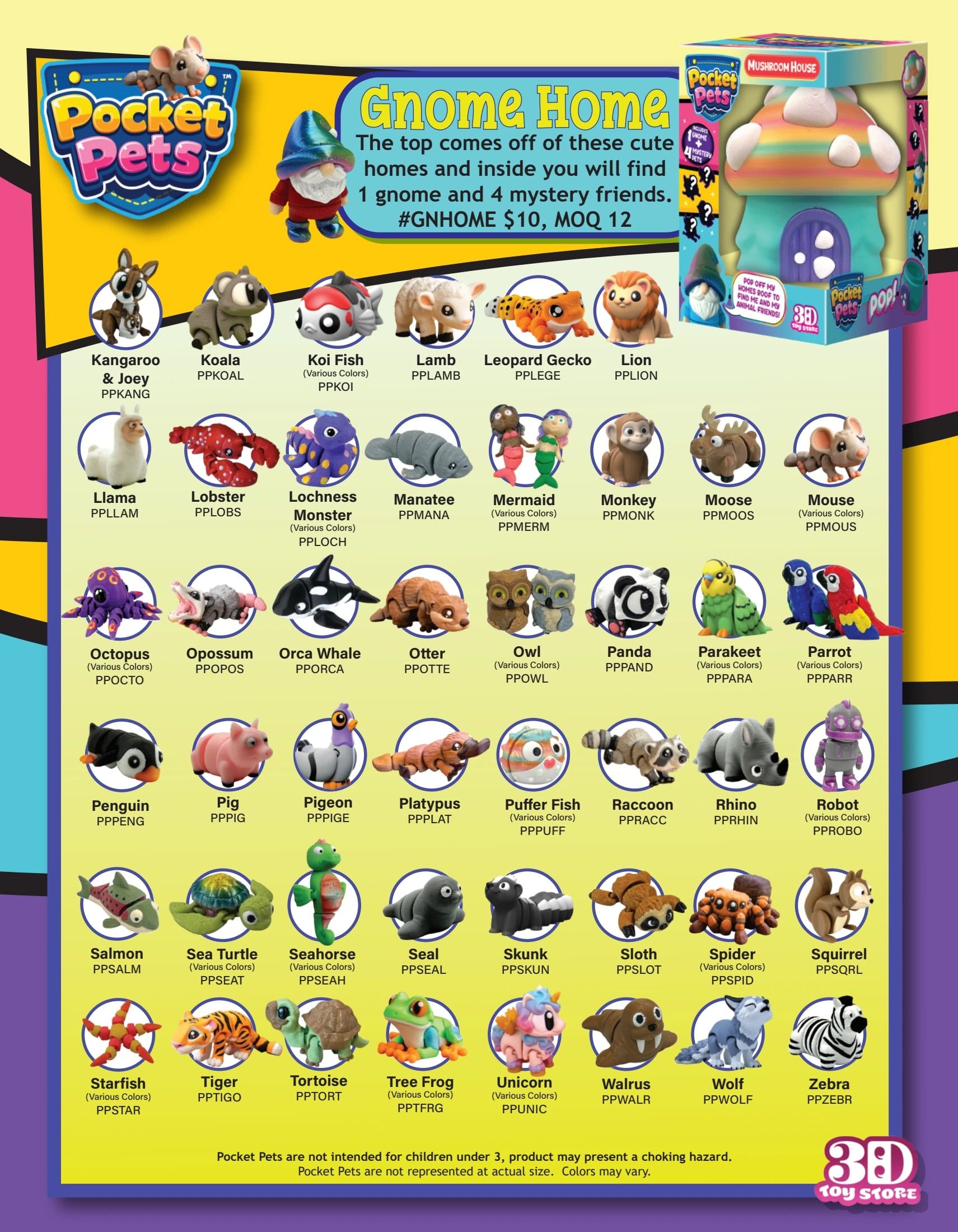 The 3D Toy Store Toys Catalog Weekly Ad January 1 - December 31, 2026