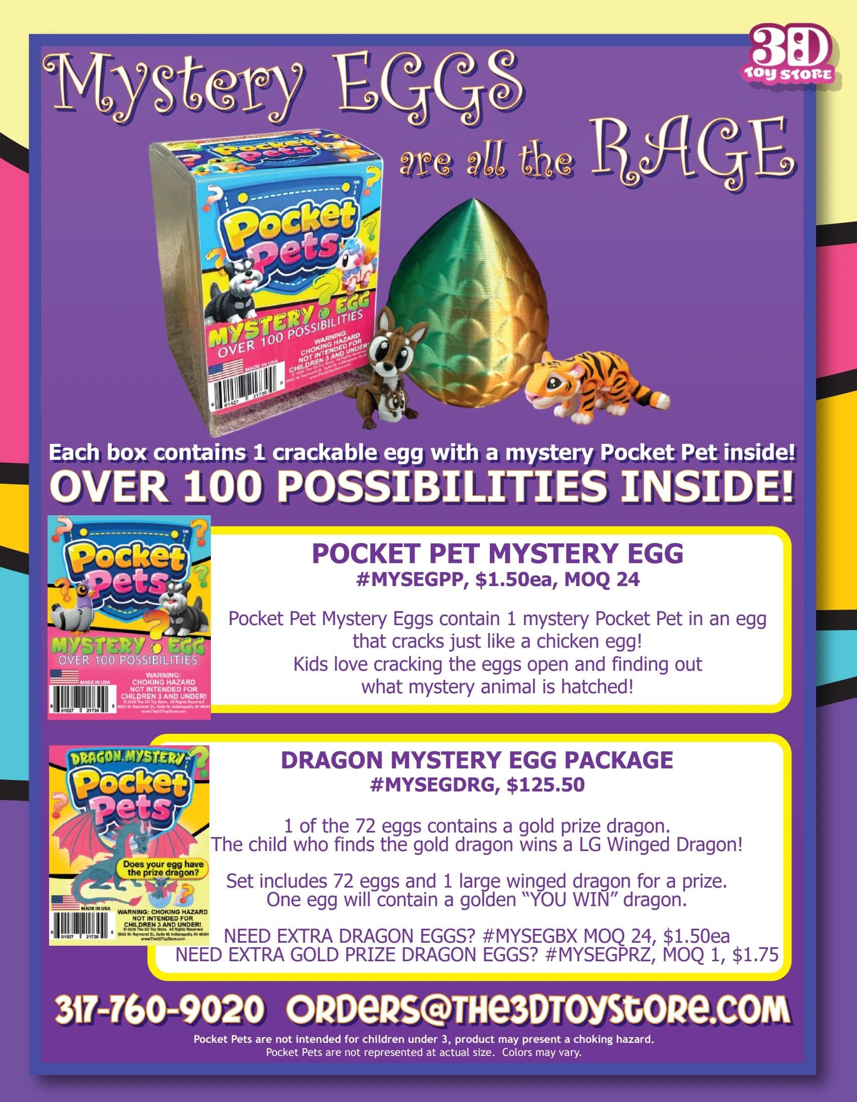 The 3D Toy Store Toys Catalog Weekly Ad January 1 - December 31, 2026