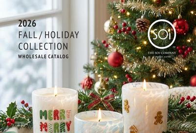 The SOi Company Fall and Holiday Candles Catalog Weekly Ad January 1 - December 31, 2026