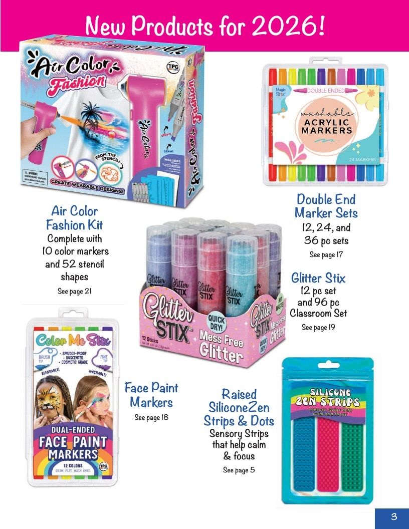 The Pencil Grip Annual Art Supplies Catalog Weekly Ad January 1 - December 31, 2026