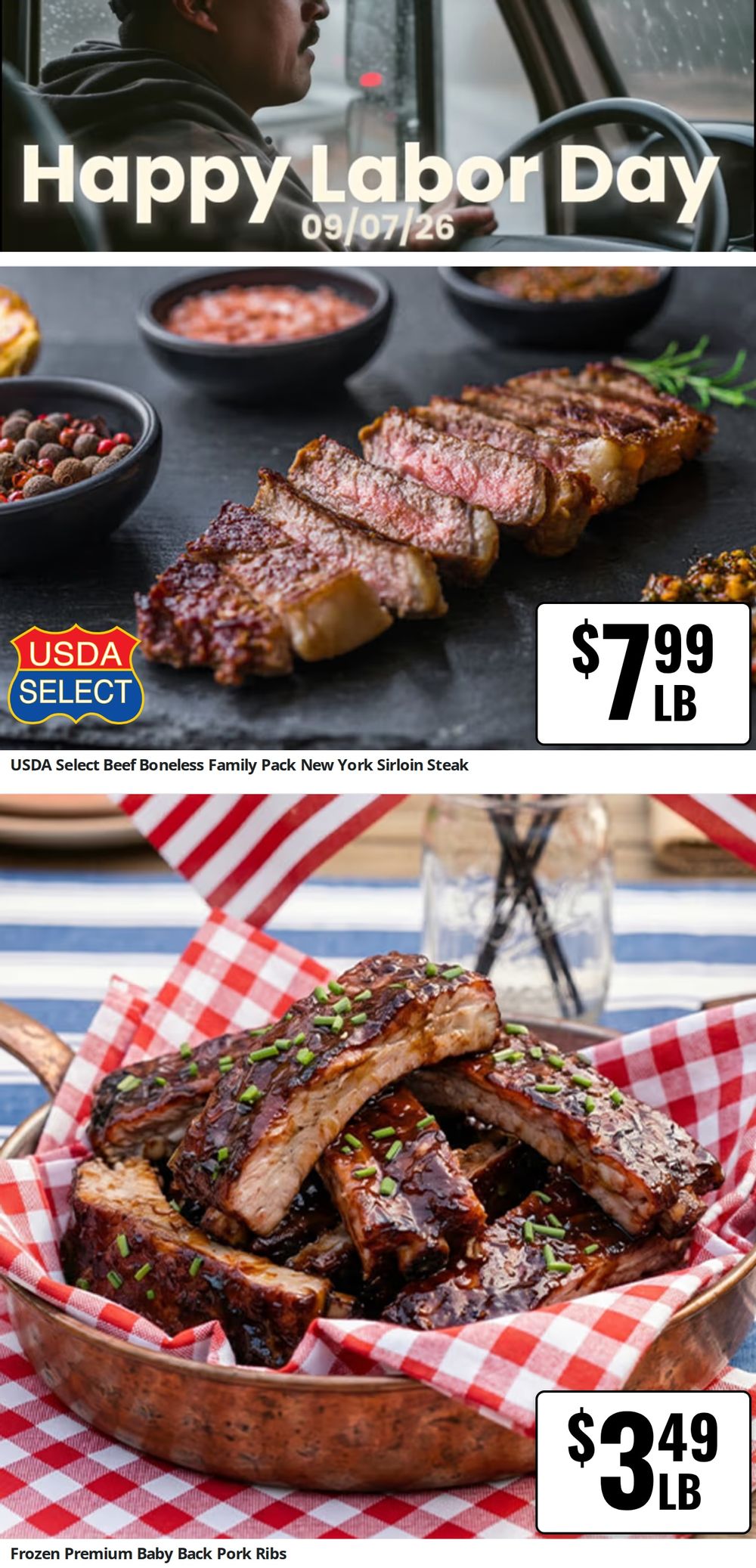 The Harvester Market Weekly Ad August 29 - September 4, 2026