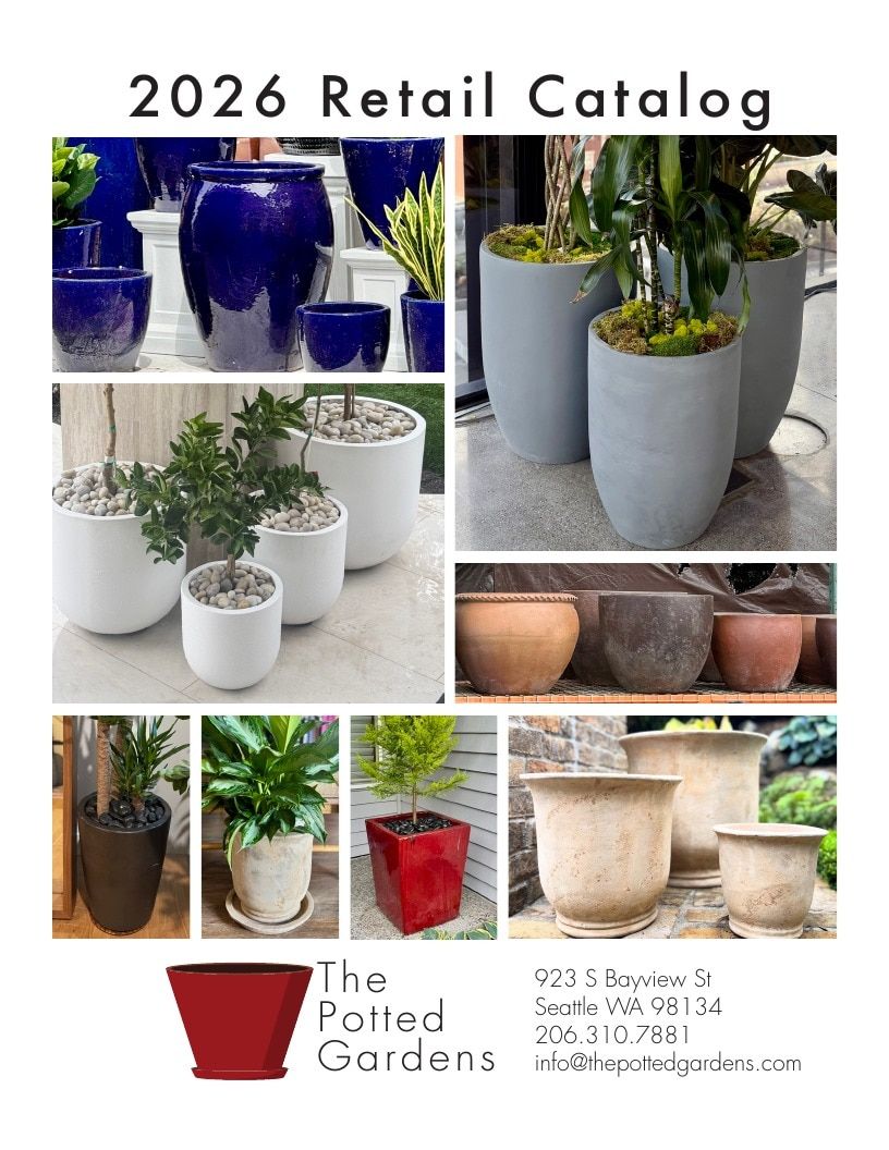 The Potted Gardens Retail Pottery Catalog Weekly Ad January 1 - December 31, 2026