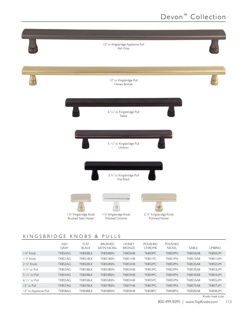 Top Knobs Decorative Hardware Catalog Weekly Ad January 1 - December 31, 2026