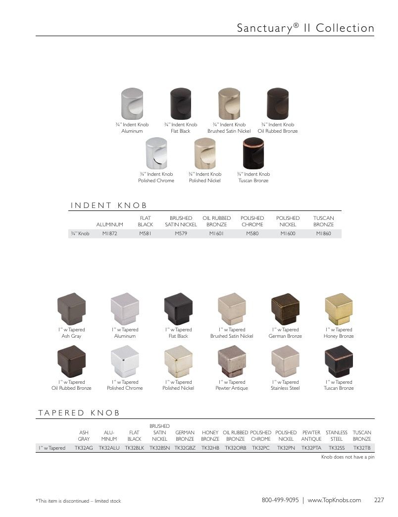 Top Knobs Decorative Hardware Catalog Weekly Ad January 1 - December 31, 2026