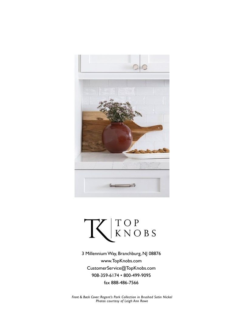 Top Knobs Decorative Hardware Catalog Weekly Ad January 1 - December 31, 2026