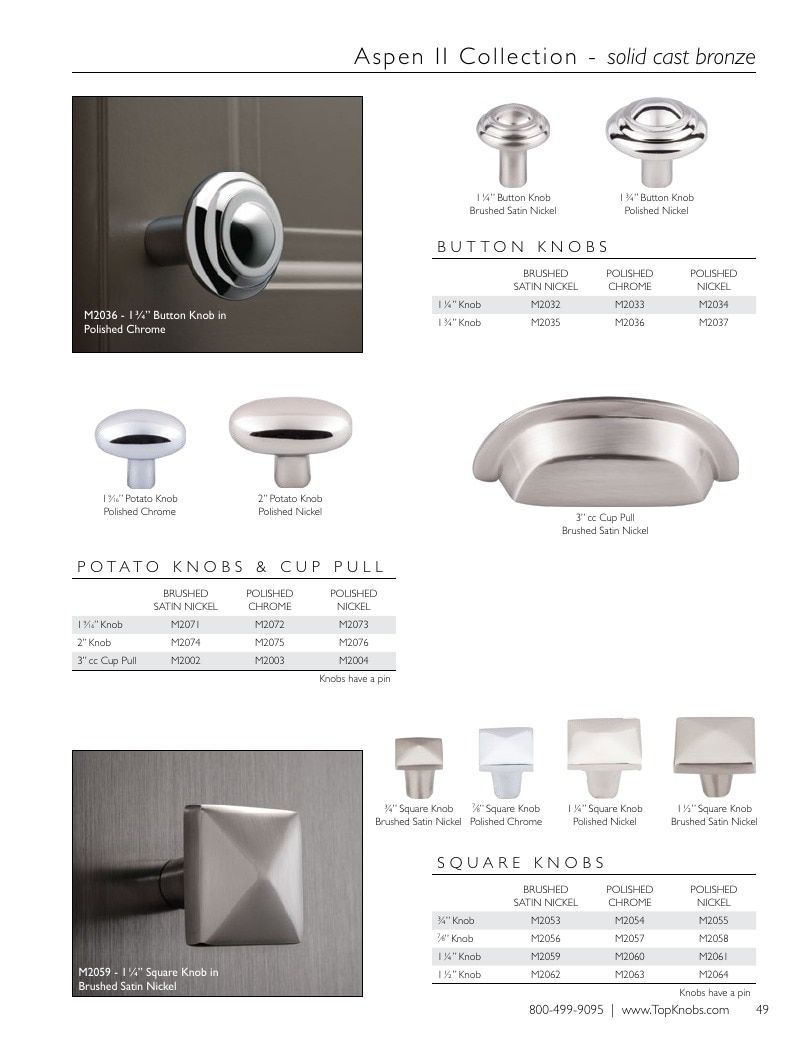 Top Knobs Decorative Hardware Catalog Weekly Ad January 1 - December 31, 2026
