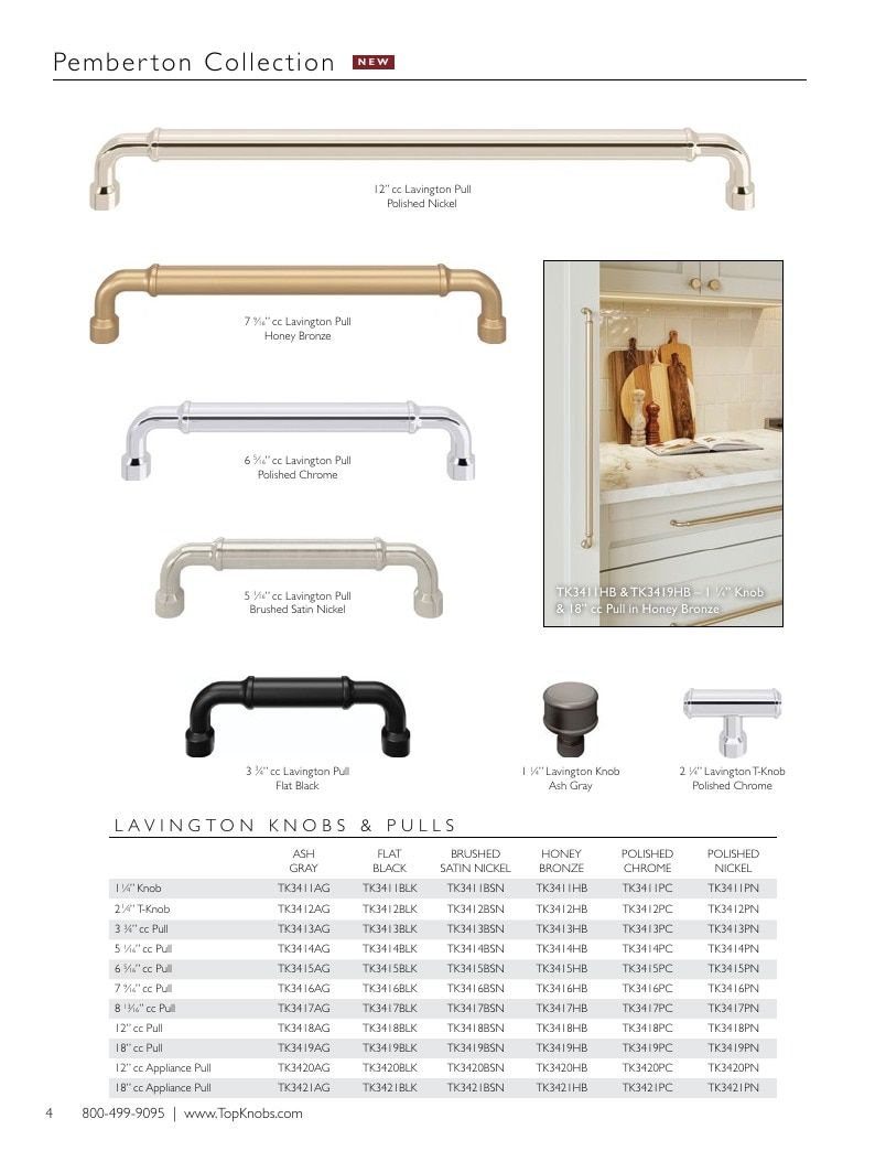 Top Knobs Decorative Hardware Catalog Weekly Ad January 1 - December 31, 2026