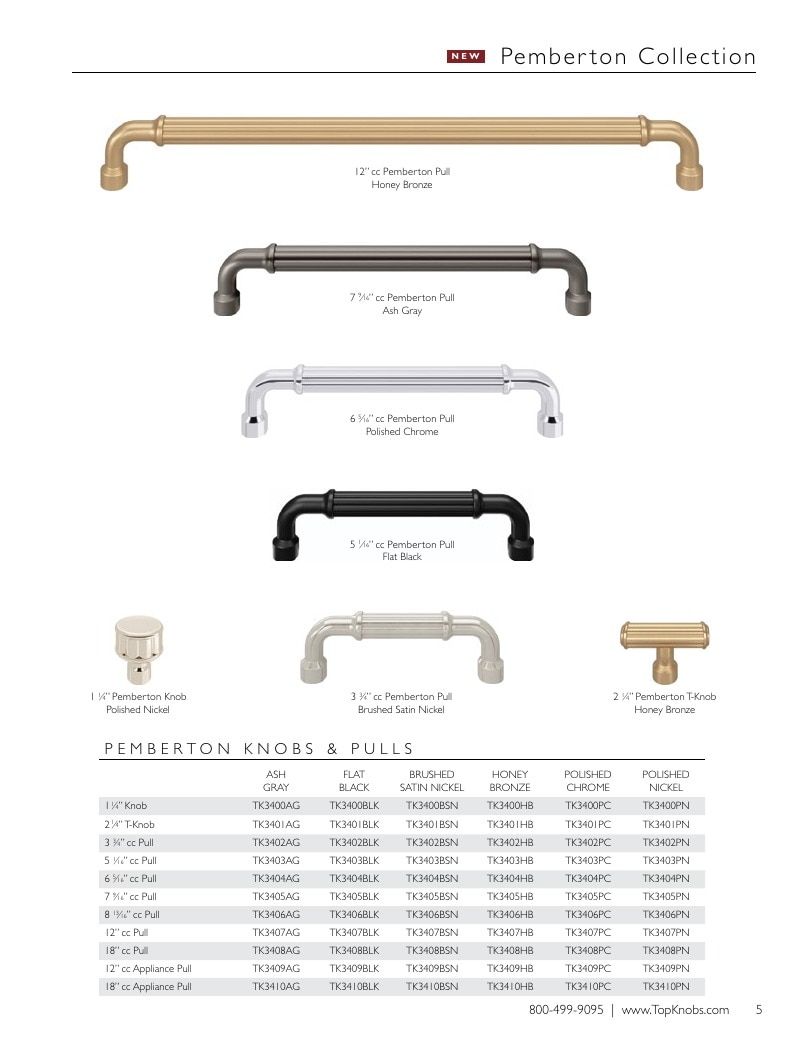 Top Knobs Decorative Hardware Catalog Weekly Ad January 1 - December 31, 2026