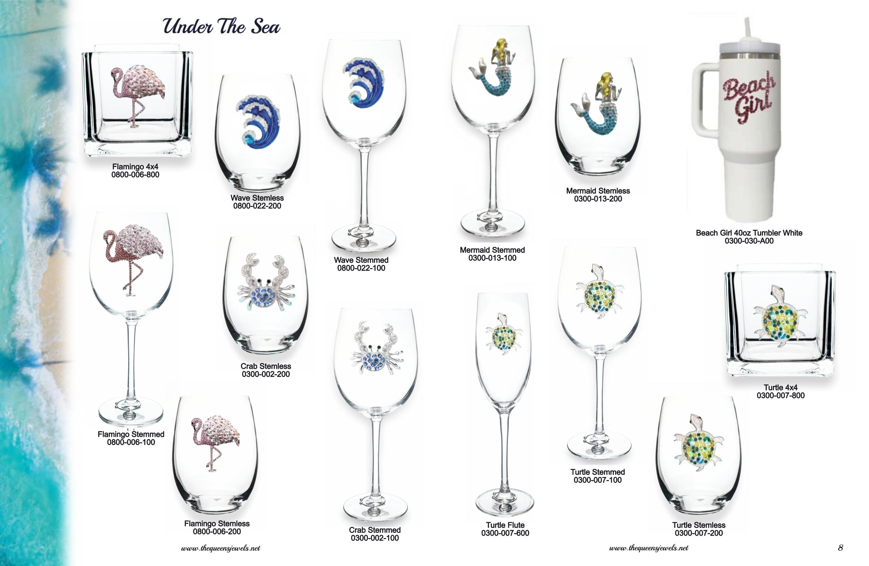 The Queens' Jewels Luxury Drinkware Catalog Weekly Ad January 1 - December 31, 2026