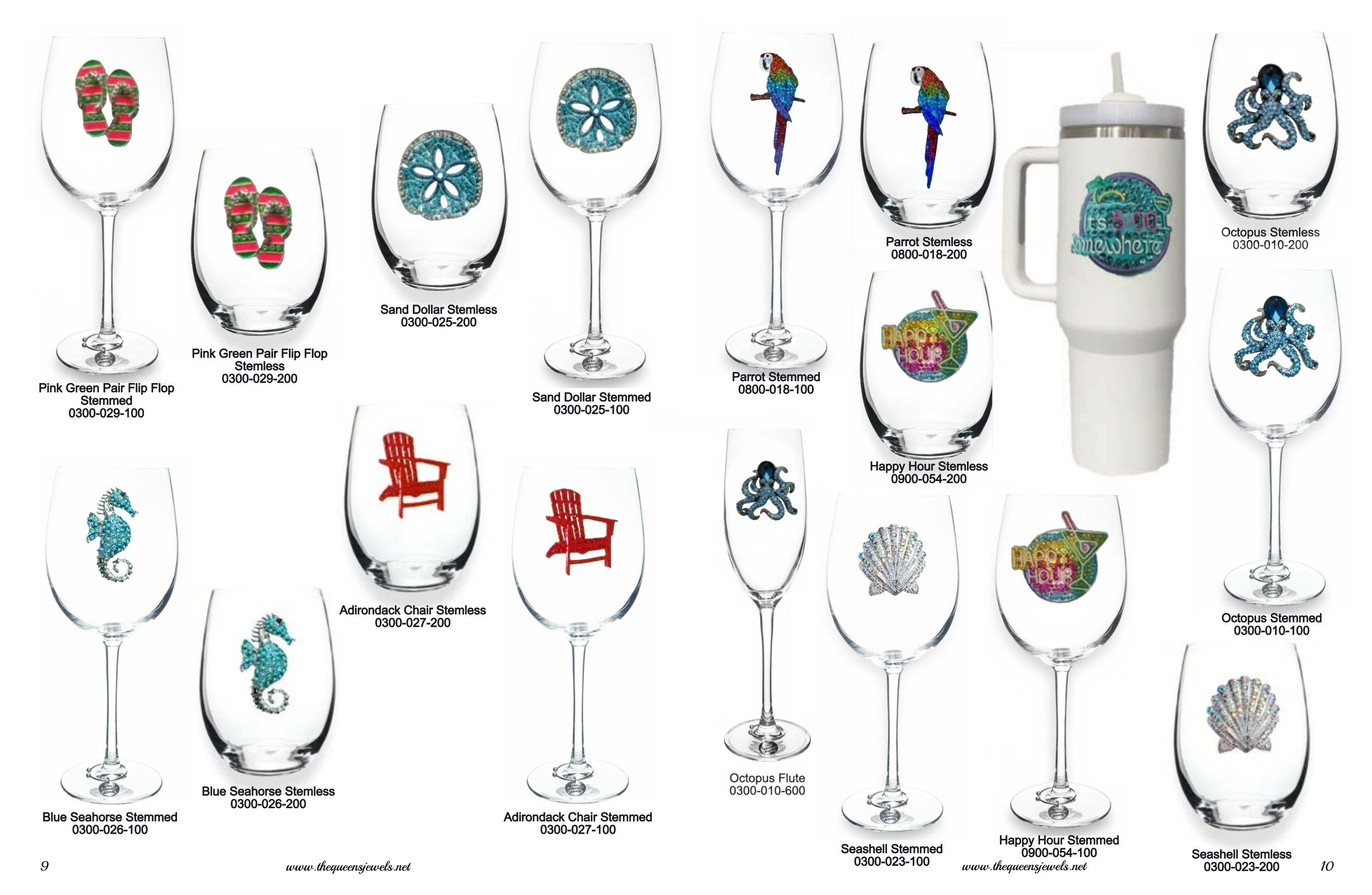 The Queens' Jewels Luxury Drinkware Catalog Weekly Ad January 1 - December 31, 2026