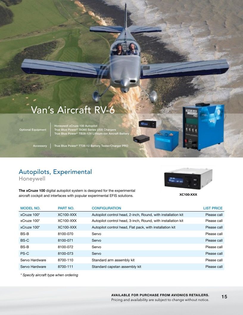 True Blue Power Aviation Power Products Catalog Weekly Ad January 1 - December 31, 2026