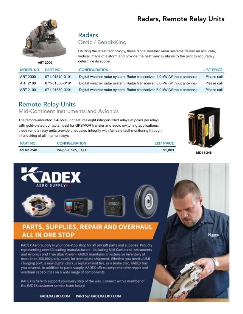 True Blue Power Aviation Power Products Catalog Weekly Ad January 1 - December 31, 2026