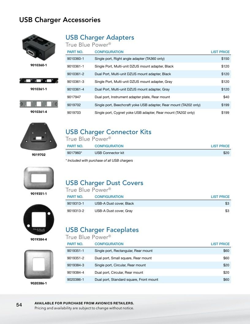 True Blue Power Aviation Power Products Catalog Weekly Ad January 1 - December 31, 2026