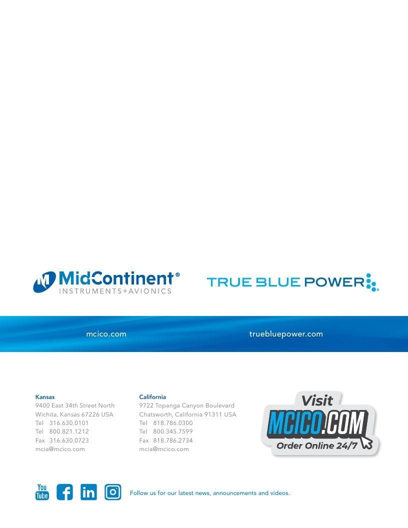 True Blue Power Aviation Power Products Catalog Weekly Ad January 1 - December 31, 2026