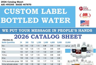 The Water Depot Water Treatment Catalog Weekly Ad January 1 - December 31, 2026