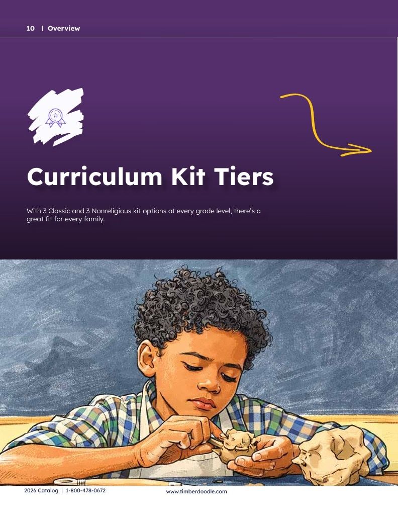 Timberdoodle Homeschool Curriculum Catalog Weekly Ad January 1 - December 31, 2026