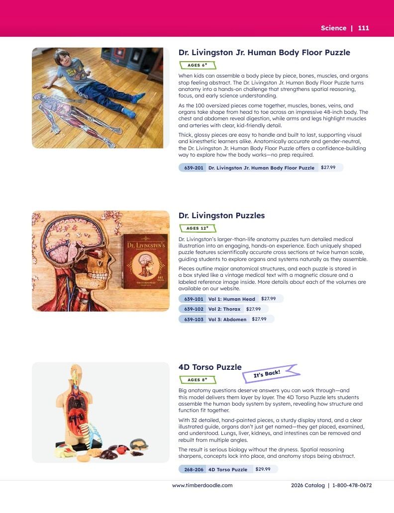 Timberdoodle Homeschool Curriculum Catalog Weekly Ad January 1 - December 31, 2026