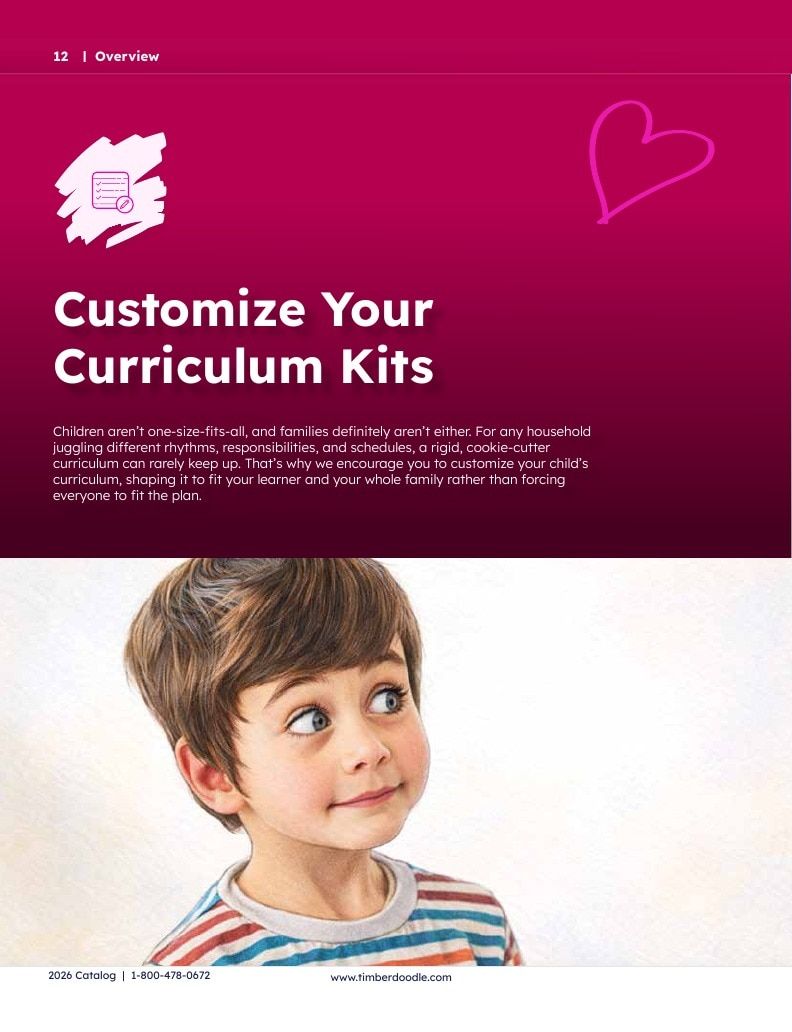 Timberdoodle Homeschool Curriculum Catalog Weekly Ad January 1 - December 31, 2026
