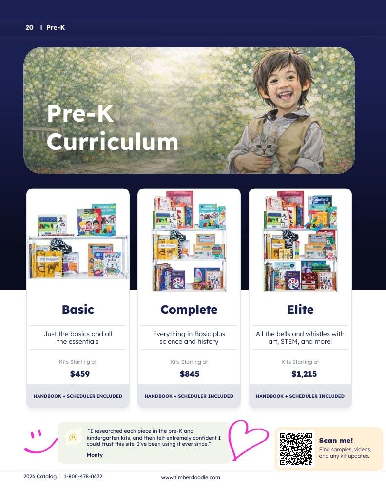 Timberdoodle Homeschool Curriculum Catalog Weekly Ad January 1 - December 31, 2026