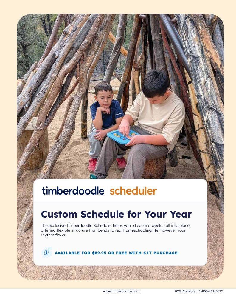 Timberdoodle Homeschool Curriculum Catalog Weekly Ad January 1 - December 31, 2026