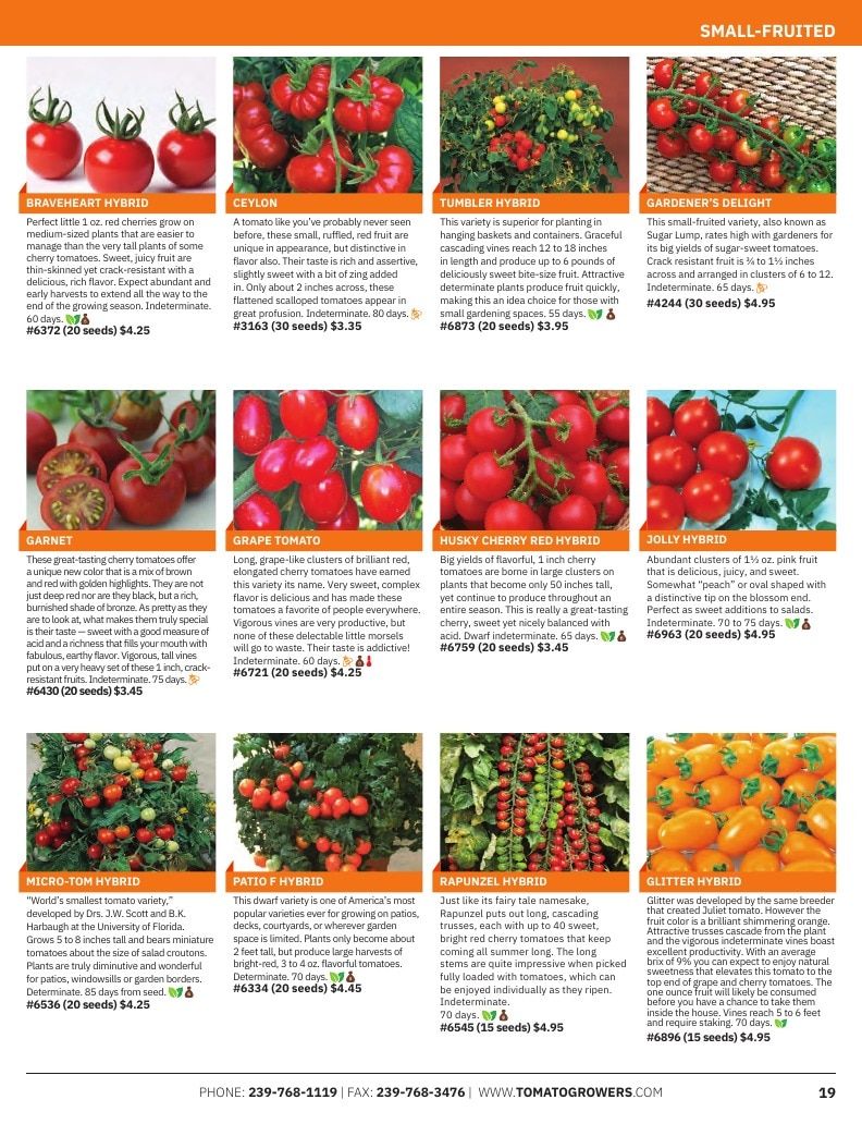 Tomato Growers Supply Company Seed Catalog Weekly Ad January 1 - December 31, 2026
