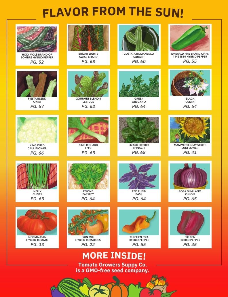 Tomato Growers Supply Company Seed Catalog Weekly Ad January 1 - December 31, 2026