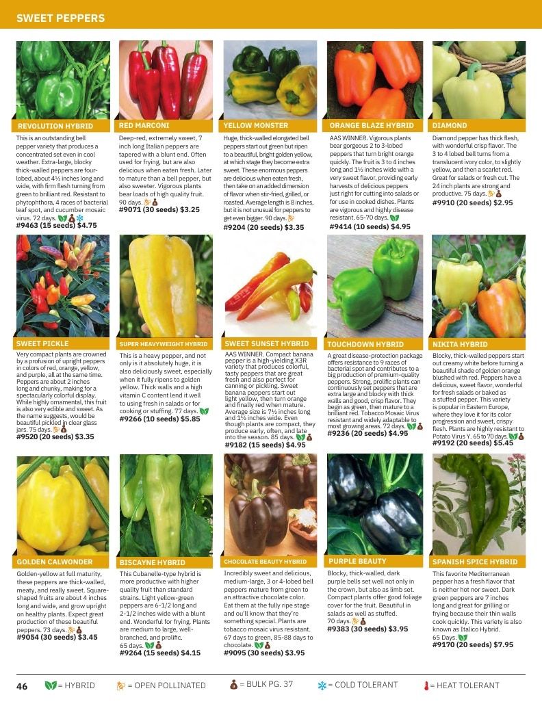Tomato Growers Supply Company Seed Catalog Weekly Ad January 1 - December 31, 2026