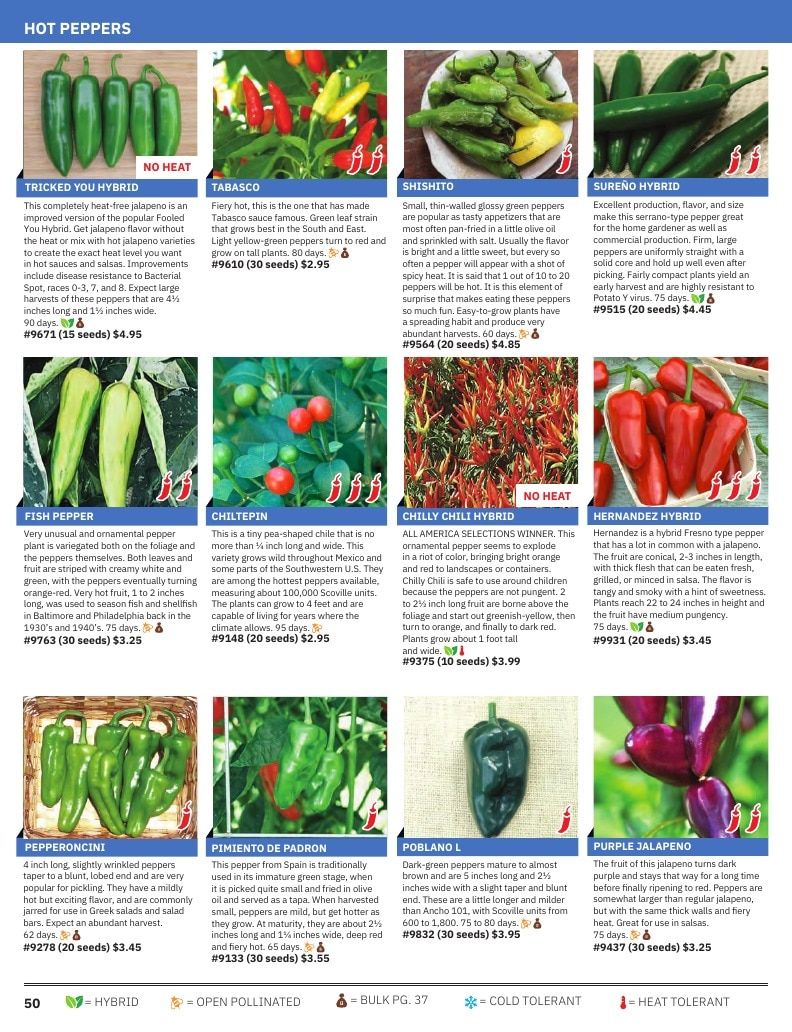 Tomato Growers Supply Company Seed Catalog Weekly Ad January 1 - December 31, 2026