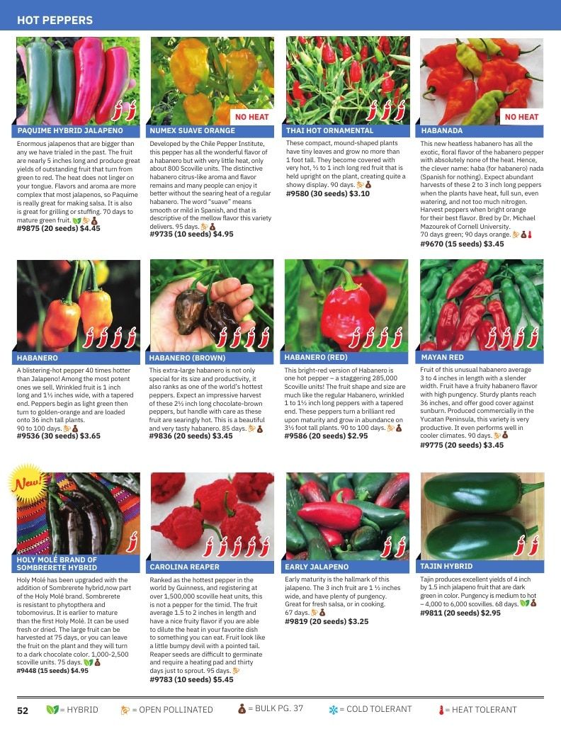 Tomato Growers Supply Company Seed Catalog Weekly Ad January 1 - December 31, 2026