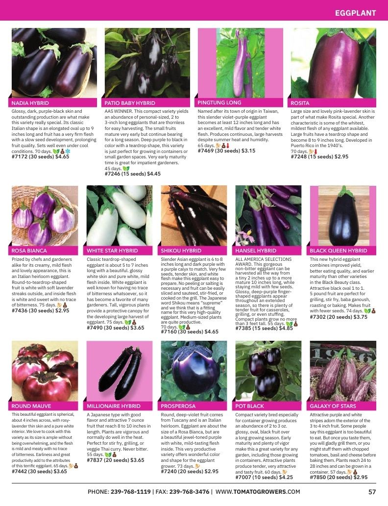 Tomato Growers Supply Company Seed Catalog Weekly Ad January 1 - December 31, 2026