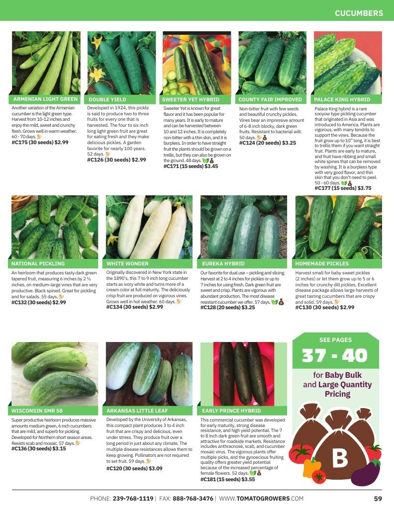 Tomato Growers Supply Company Seed Catalog Weekly Ad January 1 - December 31, 2026