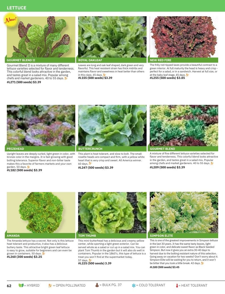 Tomato Growers Supply Company Seed Catalog Weekly Ad January 1 - December 31, 2026