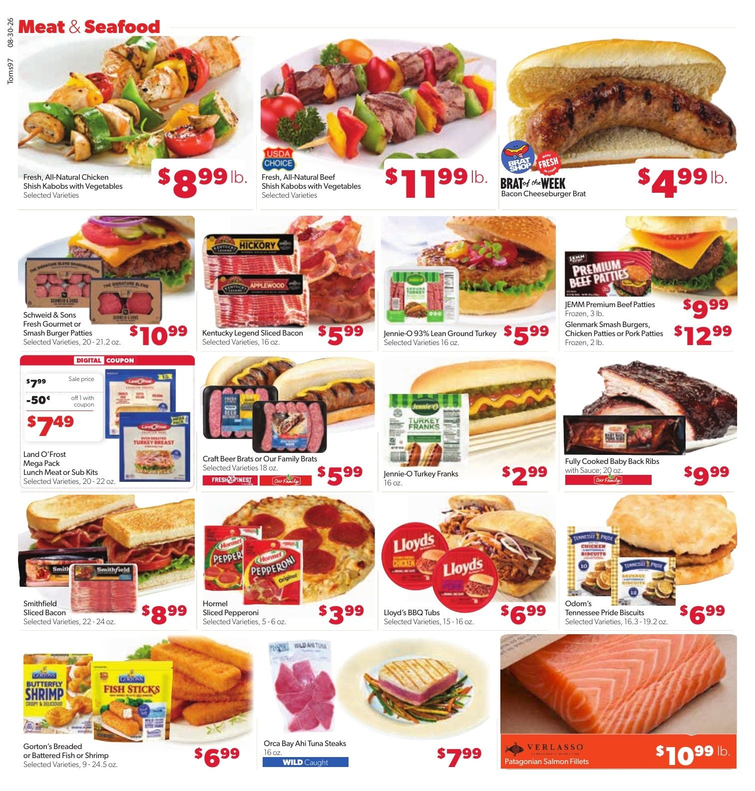 Tom's Food Center (Okemos, MI) Weekly Ad August 30 - September 5, 2026
