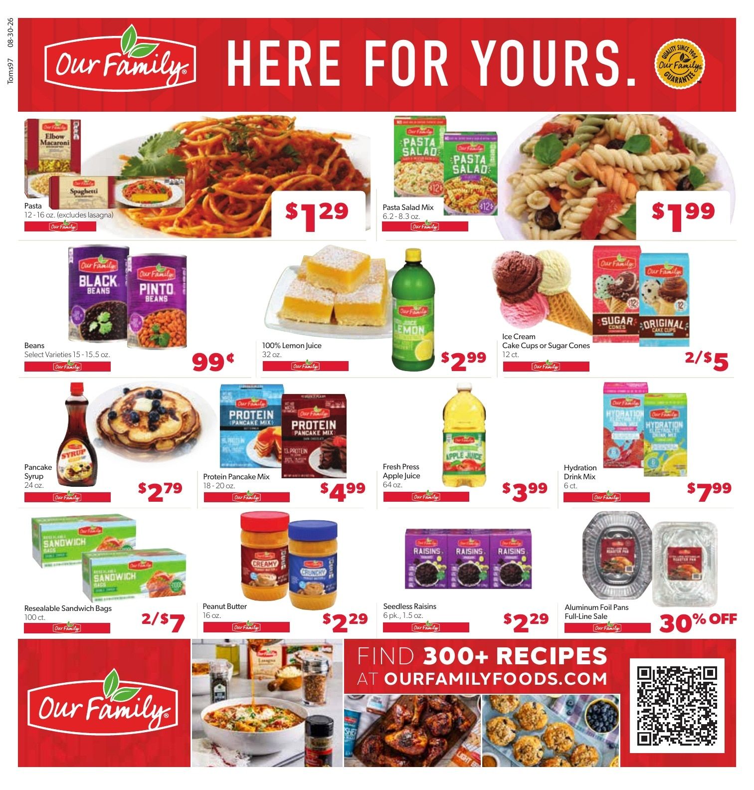 Tom's Food Center (Okemos, MI) Weekly Ad August 30 - September 5, 2026