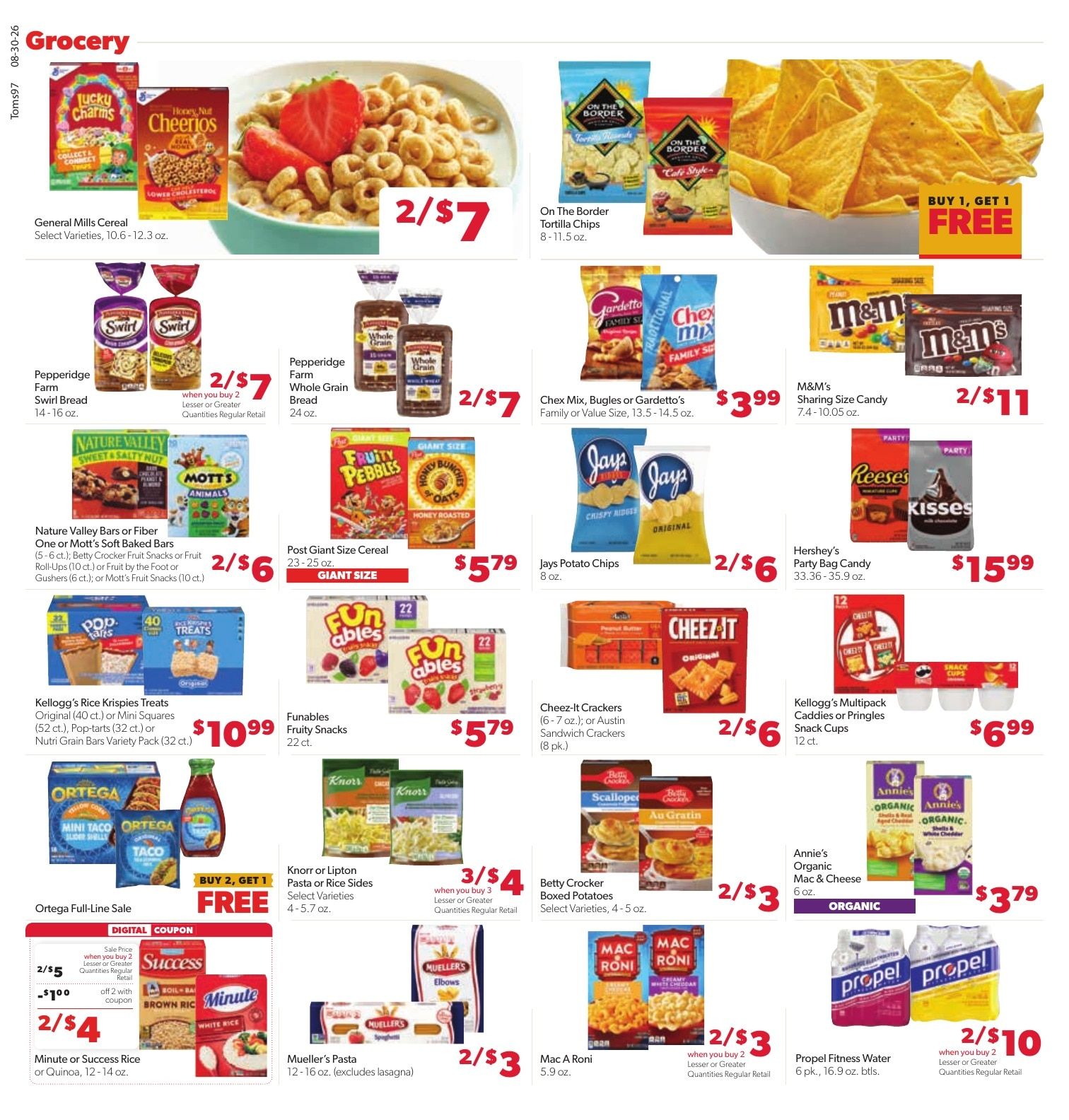 Tom's Food Center (Okemos, MI) Weekly Ad August 30 - September 5, 2026