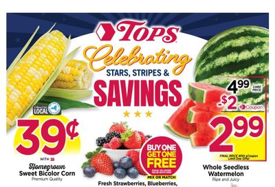 Tops Friendly Markets (Buffalo Area, NY) Weekly Ad August 30 - September 5, 2026