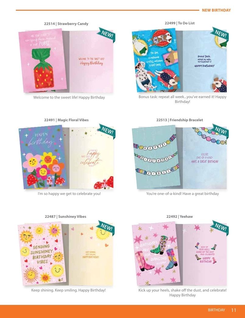 Tree-Free Greetings Greeting Cards Catalog Weekly Ad January 1 - December 31, 2026