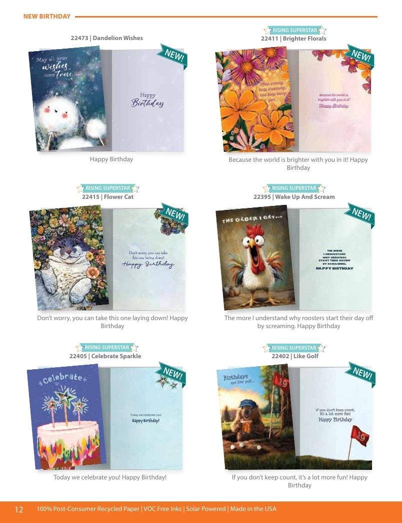 Tree-Free Greetings Greeting Cards Catalog Weekly Ad January 1 - December 31, 2026
