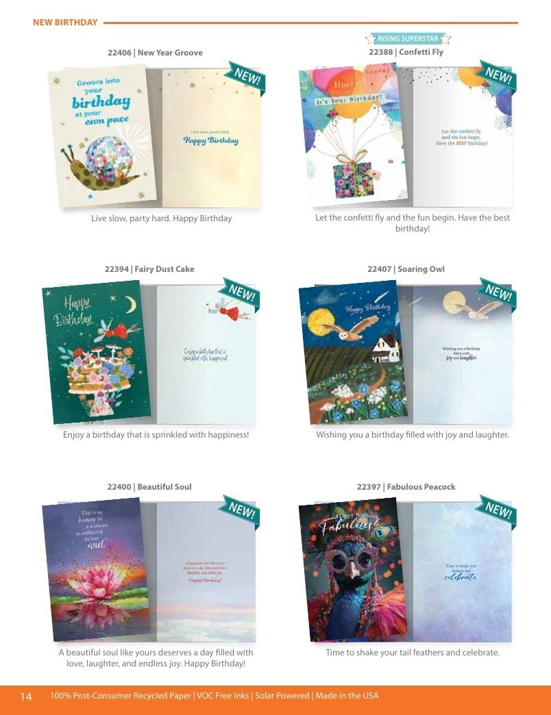 Tree-Free Greetings Greeting Cards Catalog Weekly Ad January 1 - December 31, 2026