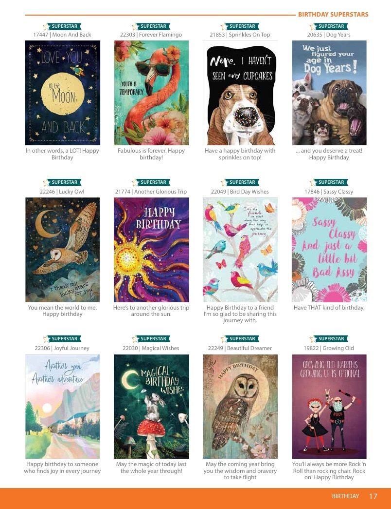 Tree-Free Greetings Greeting Cards Catalog Weekly Ad January 1 - December 31, 2026