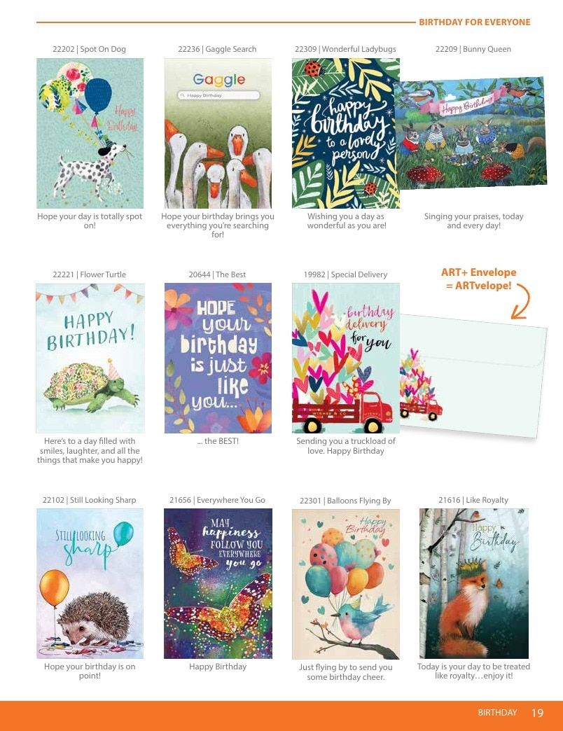 Tree-Free Greetings Greeting Cards Catalog Weekly Ad January 1 - December 31, 2026
