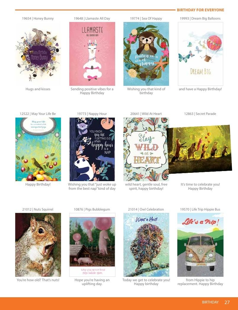 Tree-Free Greetings Greeting Cards Catalog Weekly Ad January 1 - December 31, 2026