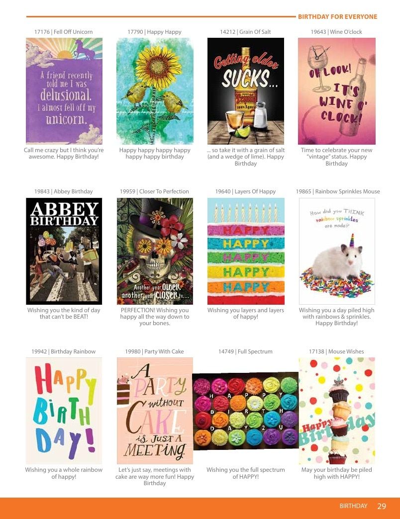 Tree-Free Greetings Greeting Cards Catalog Weekly Ad January 1 - December 31, 2026