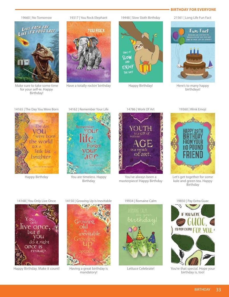 Tree-Free Greetings Greeting Cards Catalog Weekly Ad January 1 - December 31, 2026