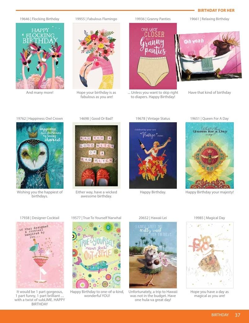 Tree-Free Greetings Greeting Cards Catalog Weekly Ad January 1 - December 31, 2026