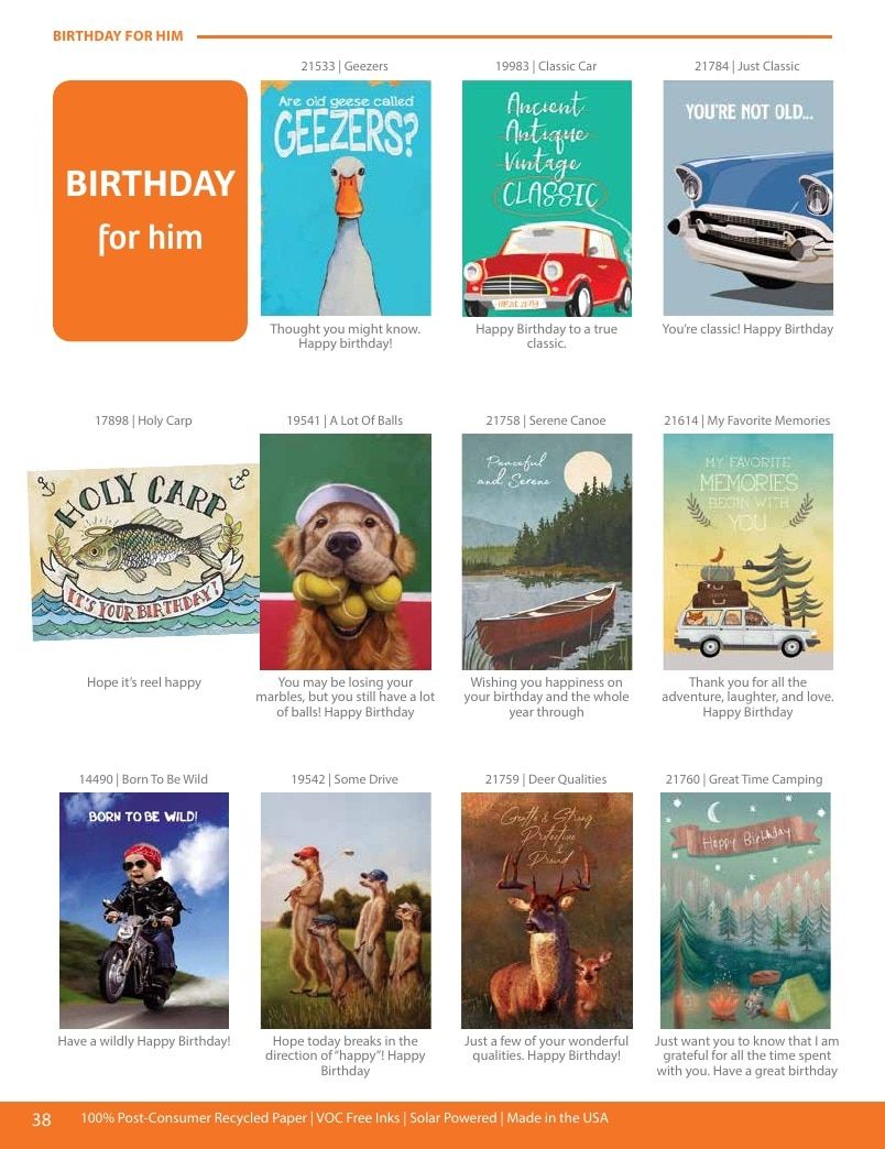 Tree-Free Greetings Greeting Cards Catalog Weekly Ad January 1 - December 31, 2026
