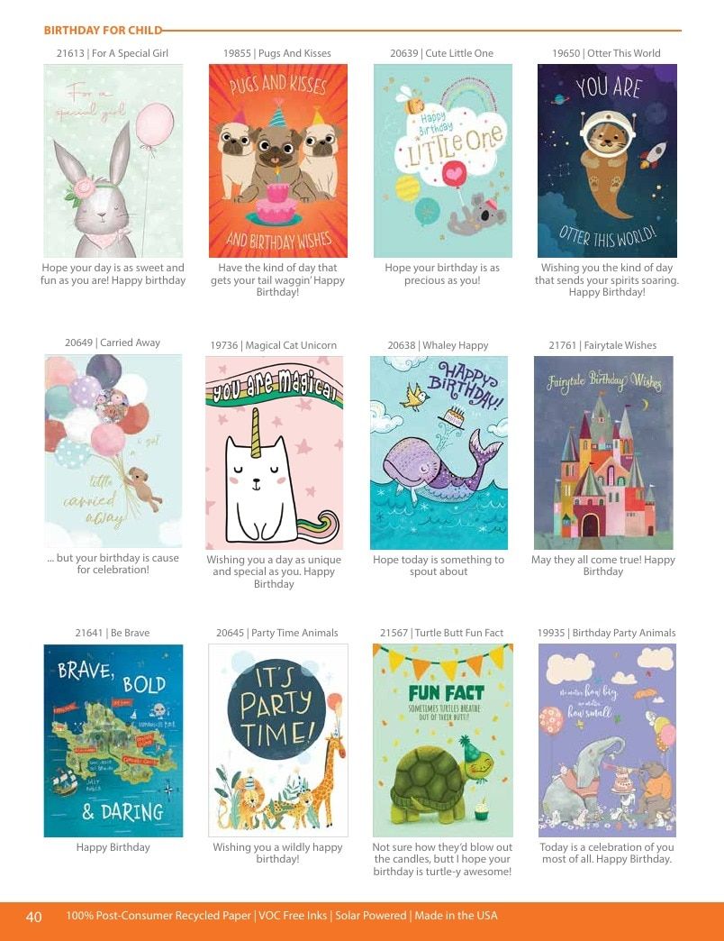 Tree-Free Greetings Greeting Cards Catalog Weekly Ad January 1 - December 31, 2026