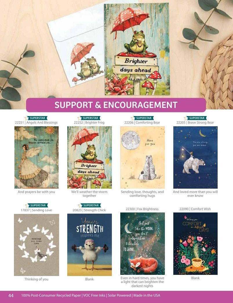 Tree-Free Greetings Greeting Cards Catalog Weekly Ad January 1 - December 31, 2026