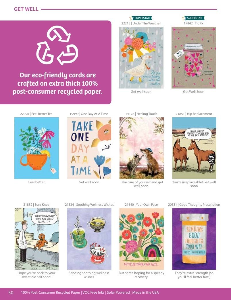 Tree-Free Greetings Greeting Cards Catalog Weekly Ad January 1 - December 31, 2026